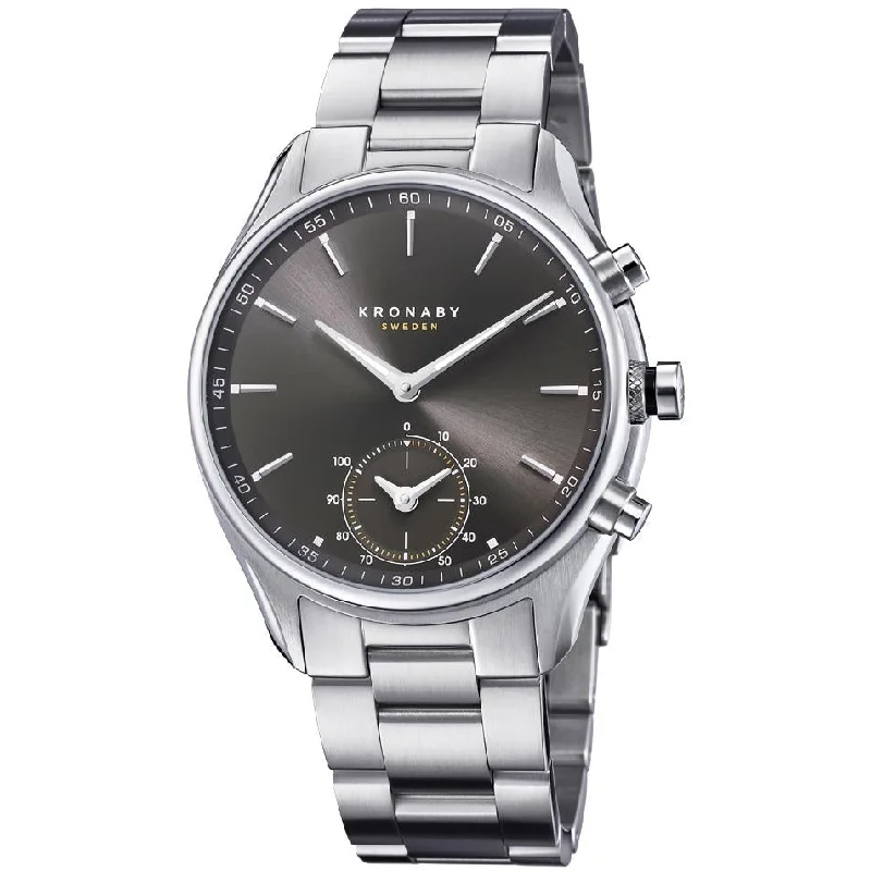 Kronaby S0720/1 Men's Black Sekel Hybrid Smartwatch