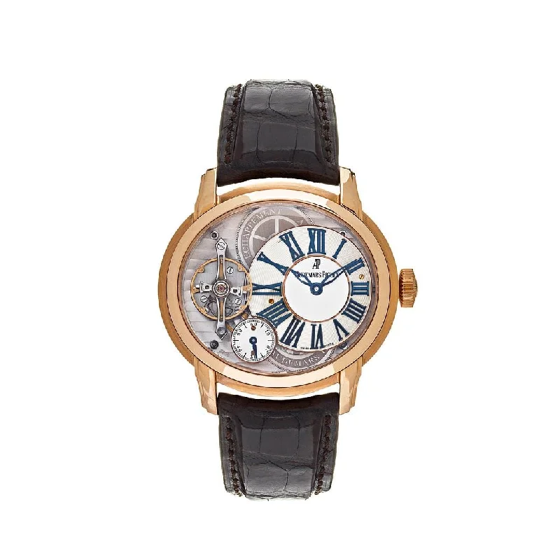 Men's Audemars Piguet British Made Style Watches-Audemars Piguet Millenary Escape Manual Wind Rose Gold 26091OR.OO.D803CR.01