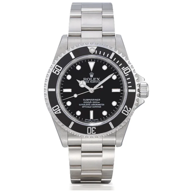 men's Rolex watches with meteorite bezel -​Rolex Submariner No Date "4 Liner" (Pre-Owned)