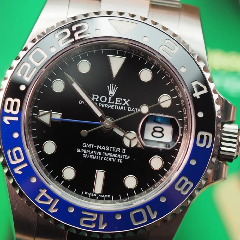 Women's Rolex Elegant Style Watches-Rolex GMT Master II 116710BLNR Batman (2019)
