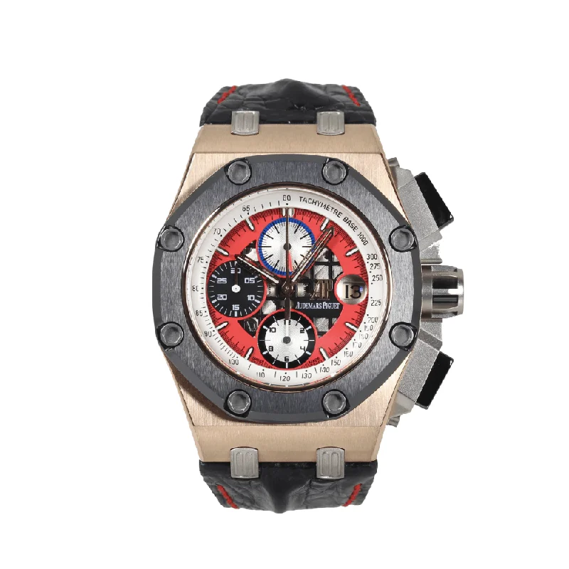 Men's Audemars Piguet Luxury Watches for Sale-Audemars Piguet Royal Oak OffShore 26284RO.OO.D002CR.01 'Rubens Barrichello lll'