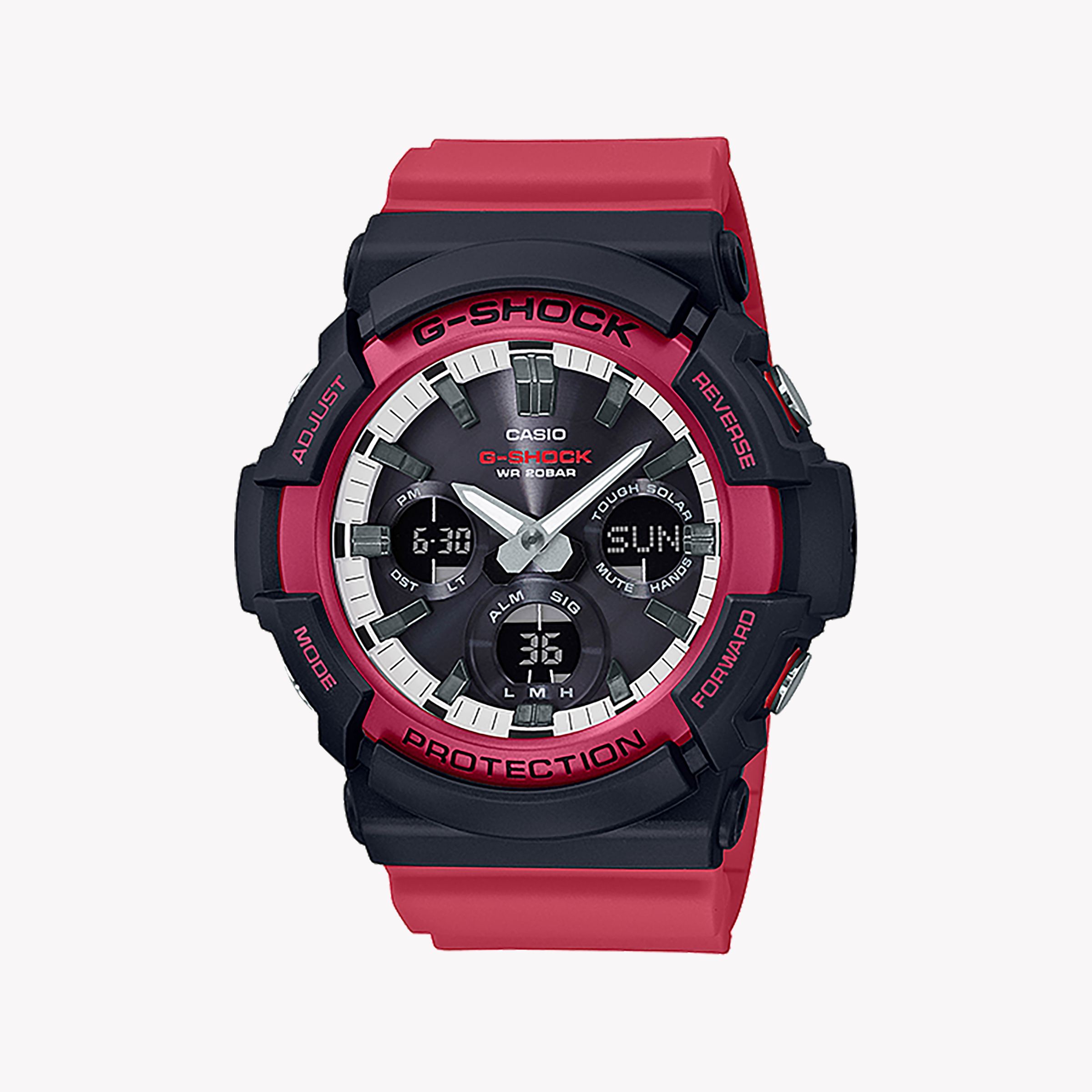 Men's Digital Watches with Anniversary Edition-GAS-100RB-1ADR G-SHOCK TIMEPIECE - RUGGED ELEGANCE FOR THE MODERN MAN