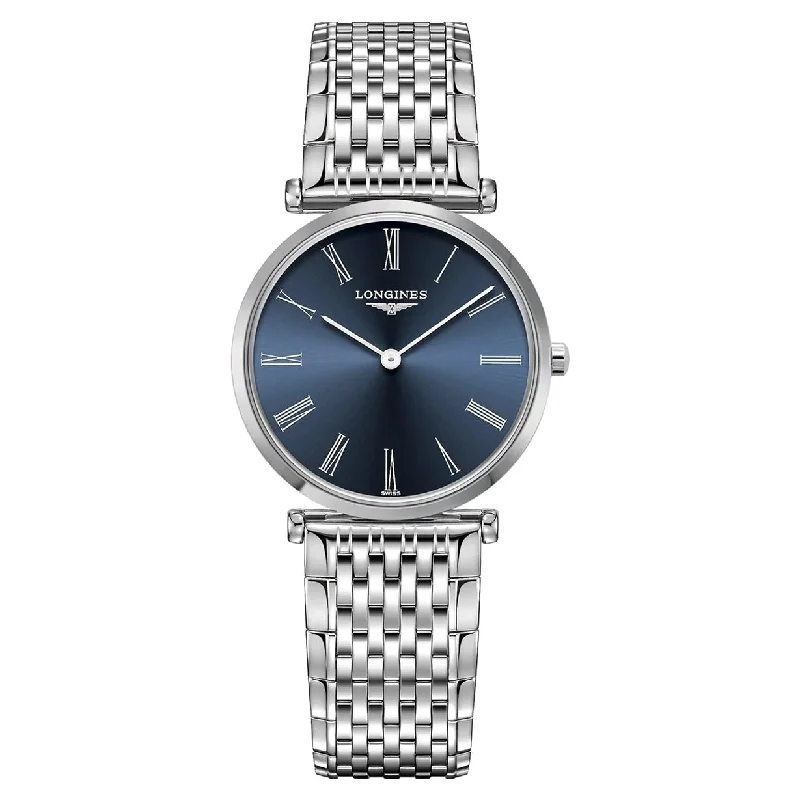 Women's Pilot Watches for Mountain Climbing-Longines La Grande Classique Blue Dial Women 29mm Women's Pilot Watches for Mountain Climbing-Longines La Grande Classique Blue Dial Women 29mm