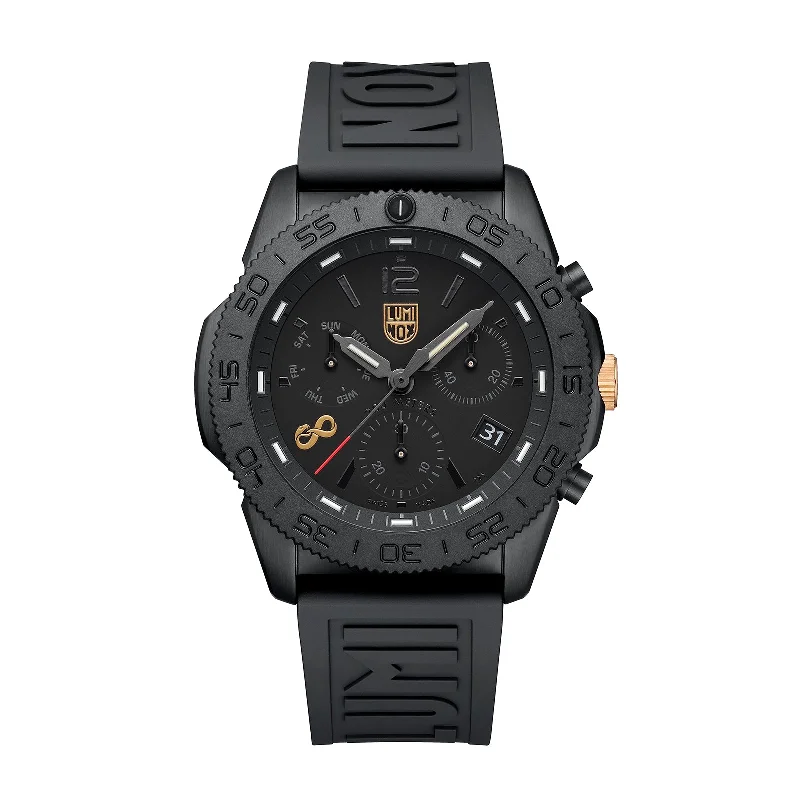 Men's Chronograph Watches with Heart Rate Monitoring-Pacific Diver Chronograph Limited Edition XS.3141.BO.SNAK.N