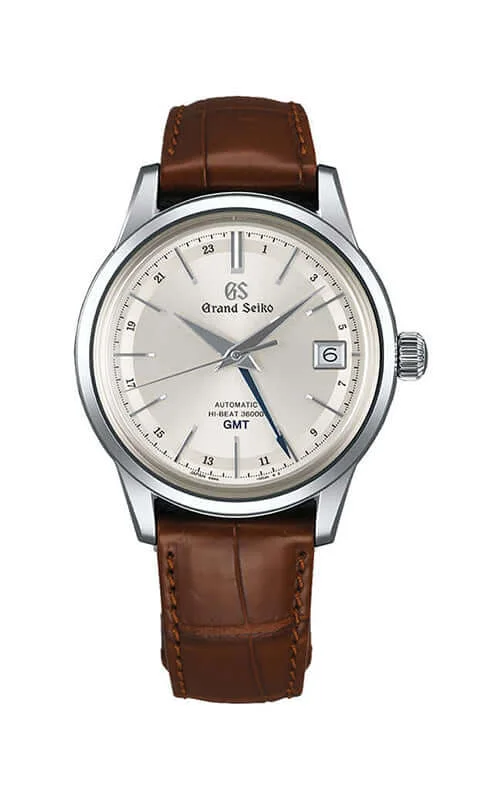 Men's Seiko Engagement Style Watches-Grand Seiko 9S Hi-Beat 36,000 GMT Watch SBGJ217G