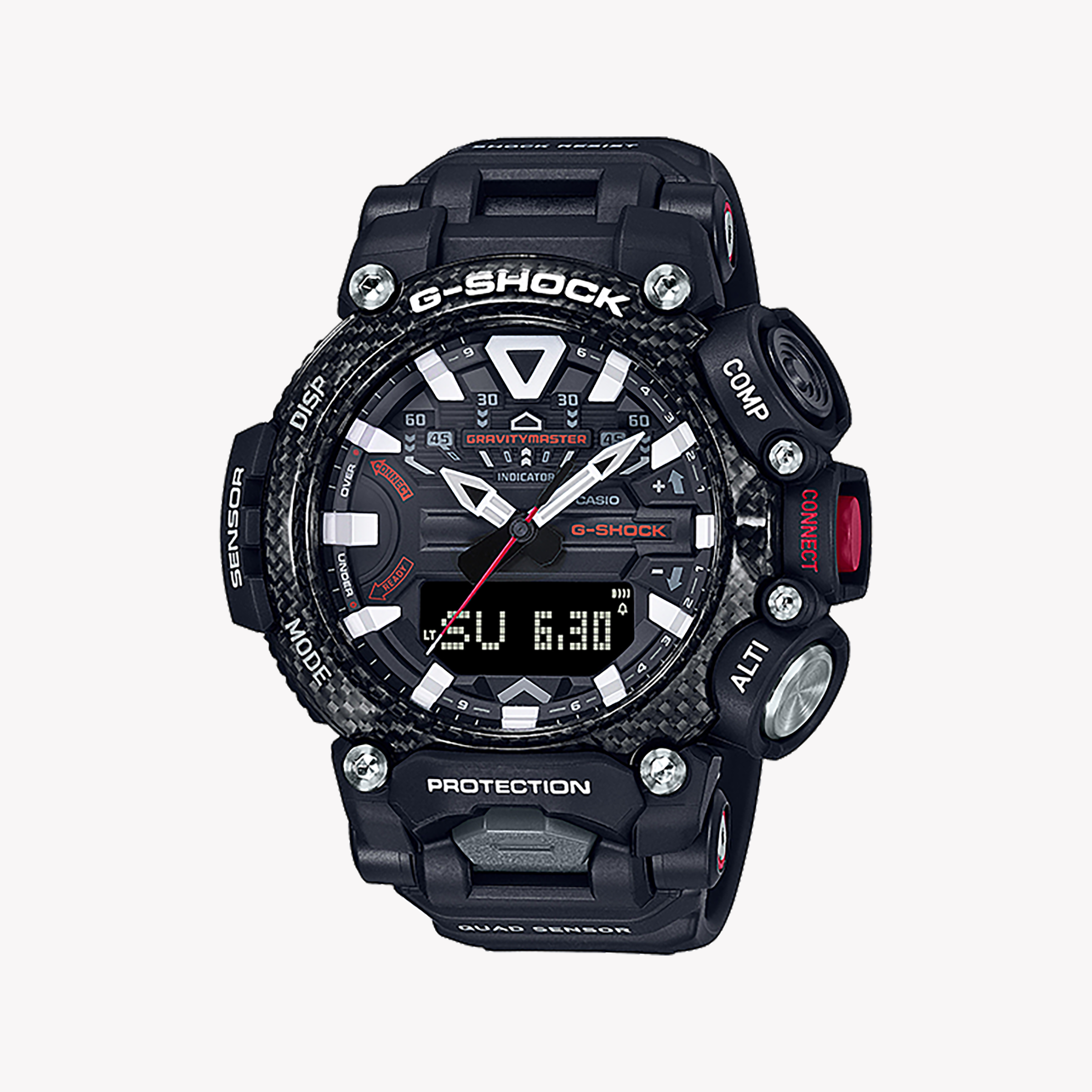 Men's Digital Watches for Military Personnel-CASIO G-SHOCK GR-B200-1ADR RUGGED ELEGANCE - MEN'S ADVENTURE TIMEPIECE WITH QUAD SENSOR