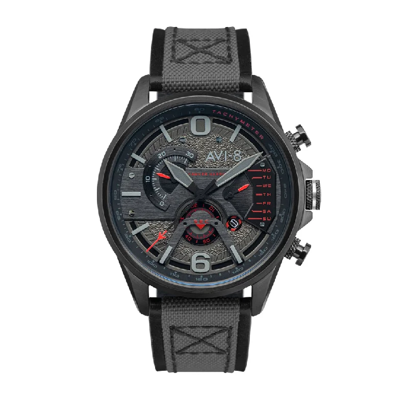 Men's Chronograph Watches with Advanced Navigation-Hawker Harrier II Dual Retrograde Chronograph AV-4056-05