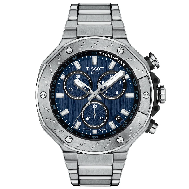 Men's Quartz Watches with Smart Features-TISSOT, T-RACE
