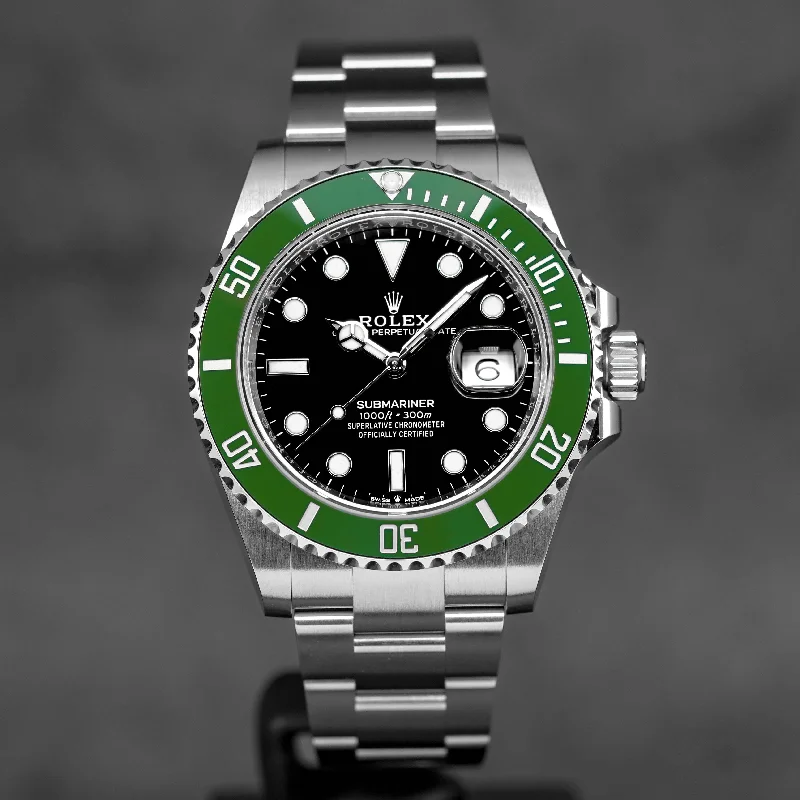 men's Rolex watches with telemeter scale -​SUBMARINER DATE 41MM STARBUCKS (2025)