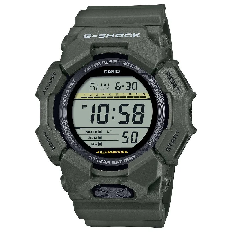 Men's Digital Watches with Special Edition-Casio Casio G-Shock (Gd-010-3Dr) Digital 51.9mm Resin Band