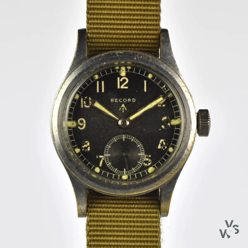 Men's Military Watches with Conflict Resolution-Record Military Issued Dirty Dozen Watch - WWW L23524 541371 - c.1944