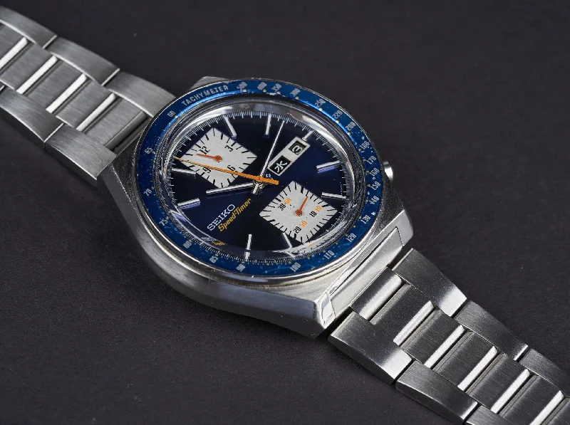 Men's Seiko Personalized Design Watches-Tapered "Kakume" Bracelet (Seiko 6138)