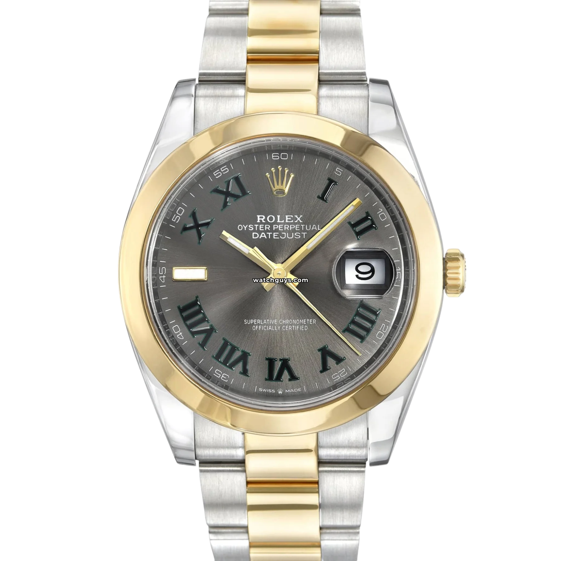 Women's Rolex Rectangular Case Style Watches-Rolex Datejust 126303 Wimbledon