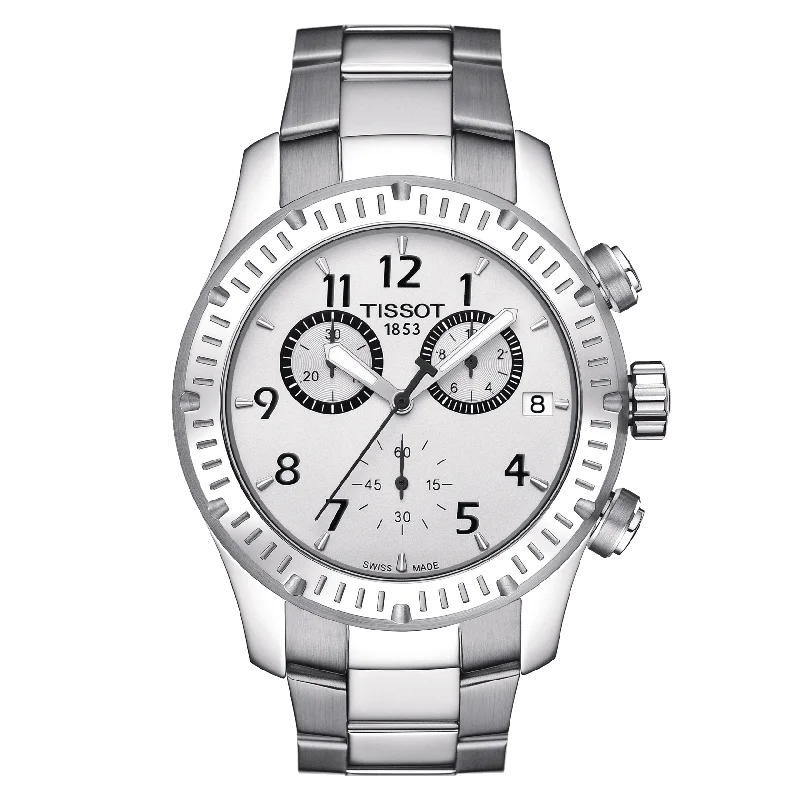 Men's Chronograph Watches for Understated Elegance-Tissot Tissot V8 T039.417.11.037.00