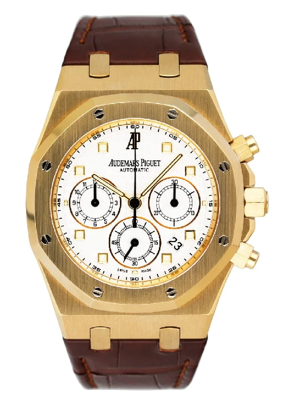 Men's Audemars Piguet Eco-Drive Design Watches-Audemars Piguet Royal Oak 26022BA Chronograph Mens Watch