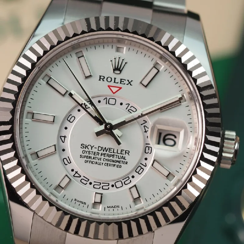 Women's Rolex Analog Style Watches-Rolex Sky-Dweller 326934 (2022)