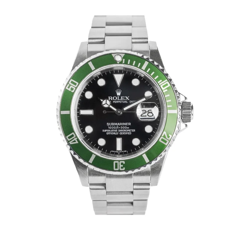 Luxury men's Rolex watches suitable for formal occasions -Rolex Submariner Date "Kermit" (Pre-Owned)