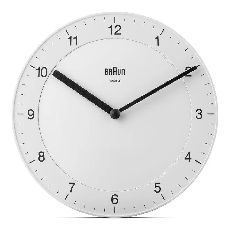 Cat Clocks for Fun Design-Braun Classic 20cm Wall Clock BC06W