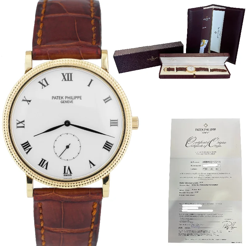 Patek Philippe Holiday Season Watches for Women-2004 Patek Philippe Calatrava 18K Yellow Gold 32mm 3919R Watch