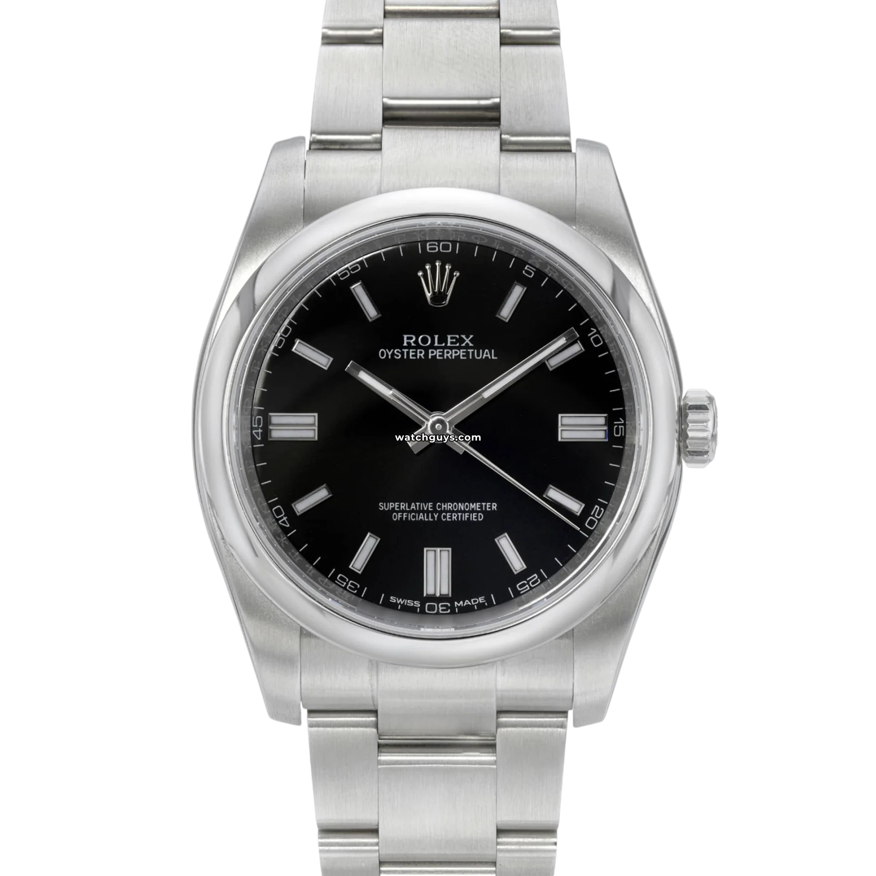 Women's Rolex Formal Event Design Watches-Rolex Oyster Perpetual 116000 Black