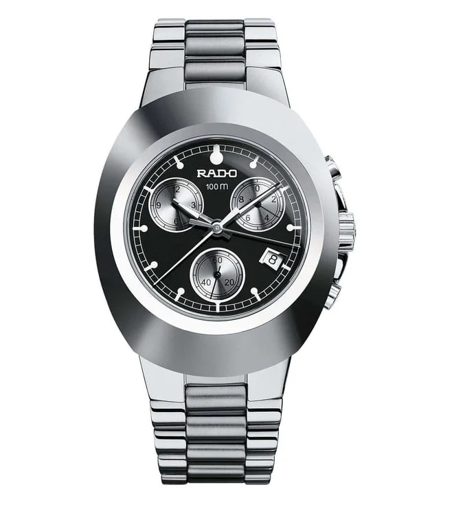 Men's Chronograph Watches for Travelers-Rado New Original R12638163 Watch for Men