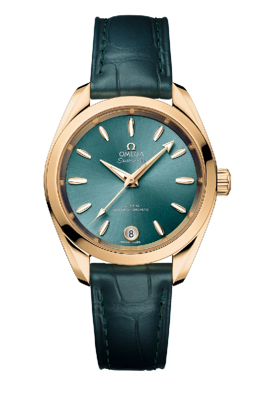 Men's Modern Style Men's Dress Watches-Omega Seamaster Aqua Terra 150M Master Chronometer 34mm 220.53.34.20.10.001