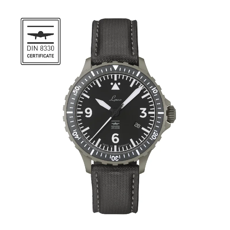 Men's Pilot Watches with Titanium Case-Hamburg DIN 8330 Automatic 862164