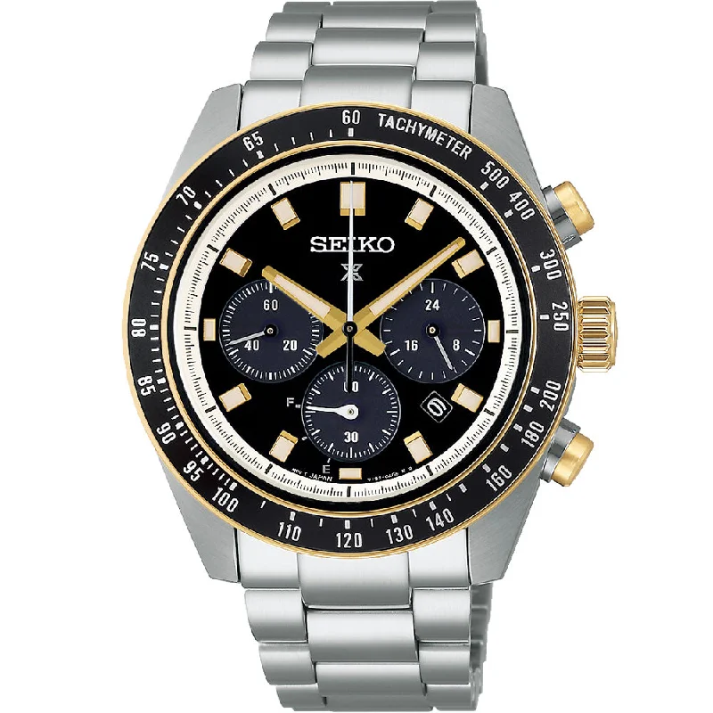 Men's Seiko Holiday Season Watches-Seiko Prospex SSC941P Speedtimer Solar Chronograph