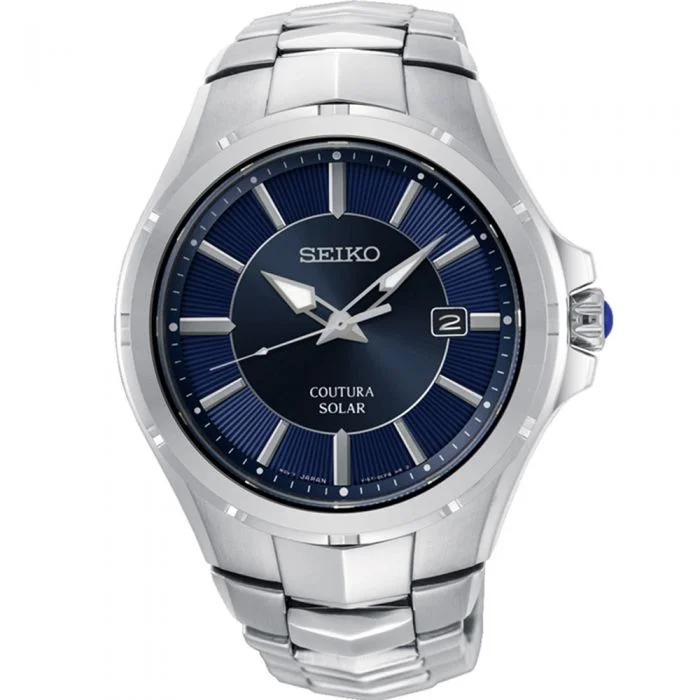 Men's Seiko Anniversary Style Watches-Seiko Coutura SNE511P Solar