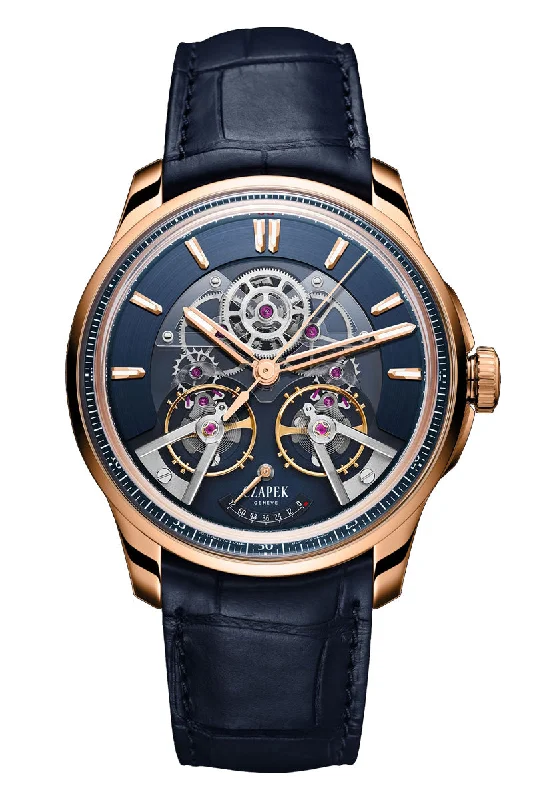 Men's Small Size Design Dress Watches for Petite Wrist-Czapek Place Vendome Complicité Rose Gold
