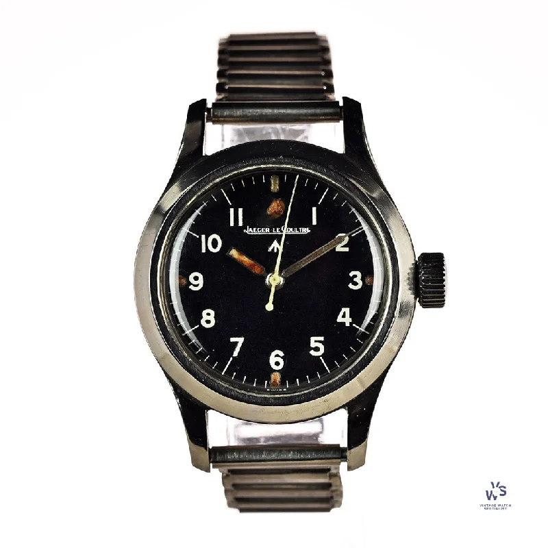 Men's Military Watches for Weather Monitoring-Jaeger LeCoultre - Mark 11 (XI) - 6B-346 - Military RAF Issued Watch - c.1948
