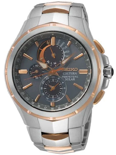 Men's Chronograph Watches for High-End Collectors-Seiko Coutura Solar Watch Ssc788P9
