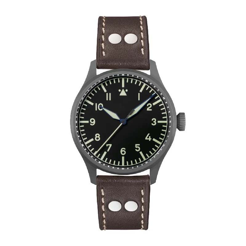 Men's Pilot Watches with Titanium Case-Flieger Stuttgart Pro 43mm Automatic 862141-43A