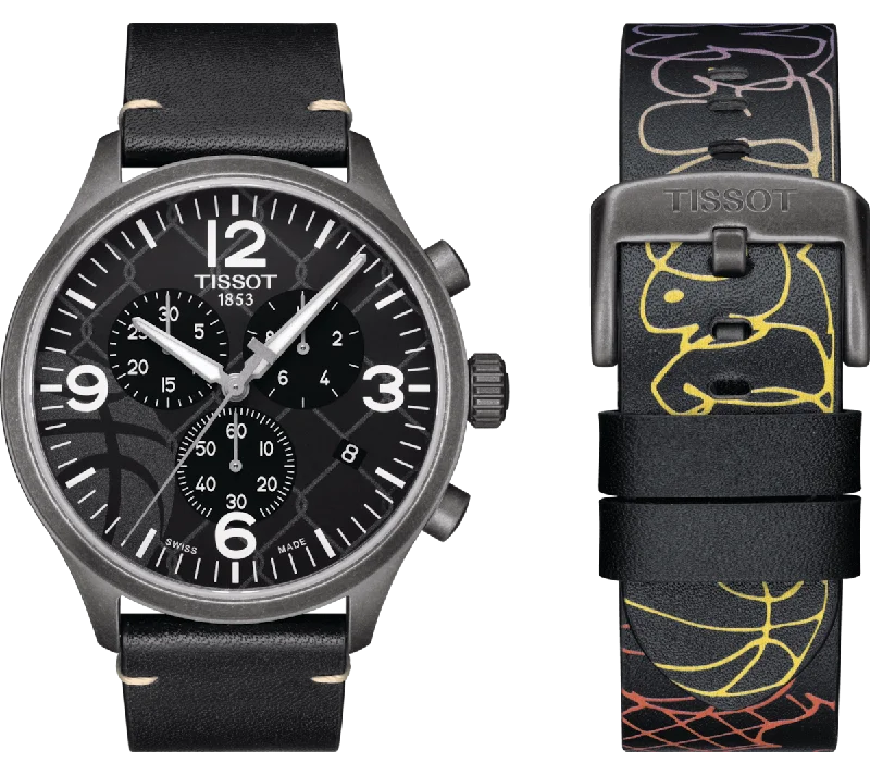 Women's Heritage Watches for Birthday Gifts-Tissot T-Sport Anthracite Dial Men 45mm