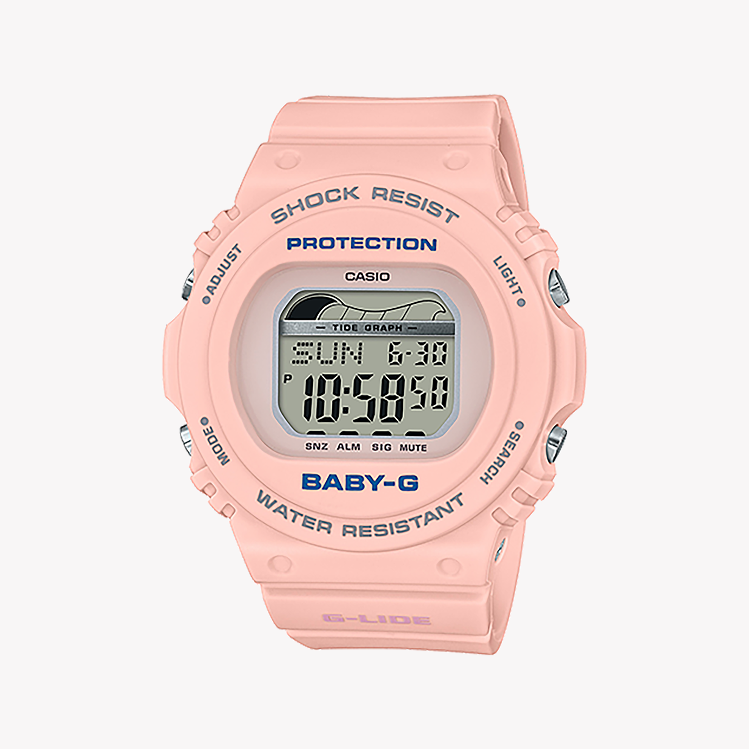 Men's Digital Watches for Law Enforcement-BABY-G BLX-570-4DR - VIBRANT PINK ADVENTURE TIMEPIECE FOR WOMEN