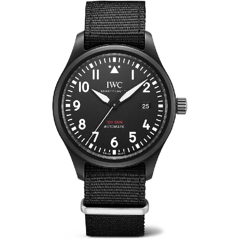 Women's Pilot Watches with Limited Edition Style Inspiration-Pilot’s Watch Automatic Top Gun IW326906