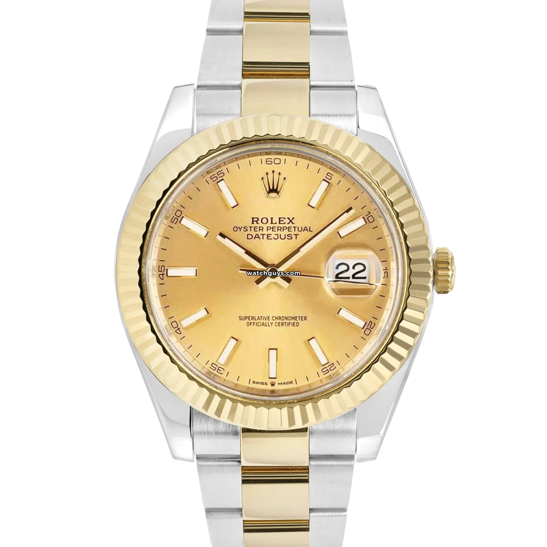 Women's Rolex Birthday Design Watches-Rolex Datejust 126333 Champagne