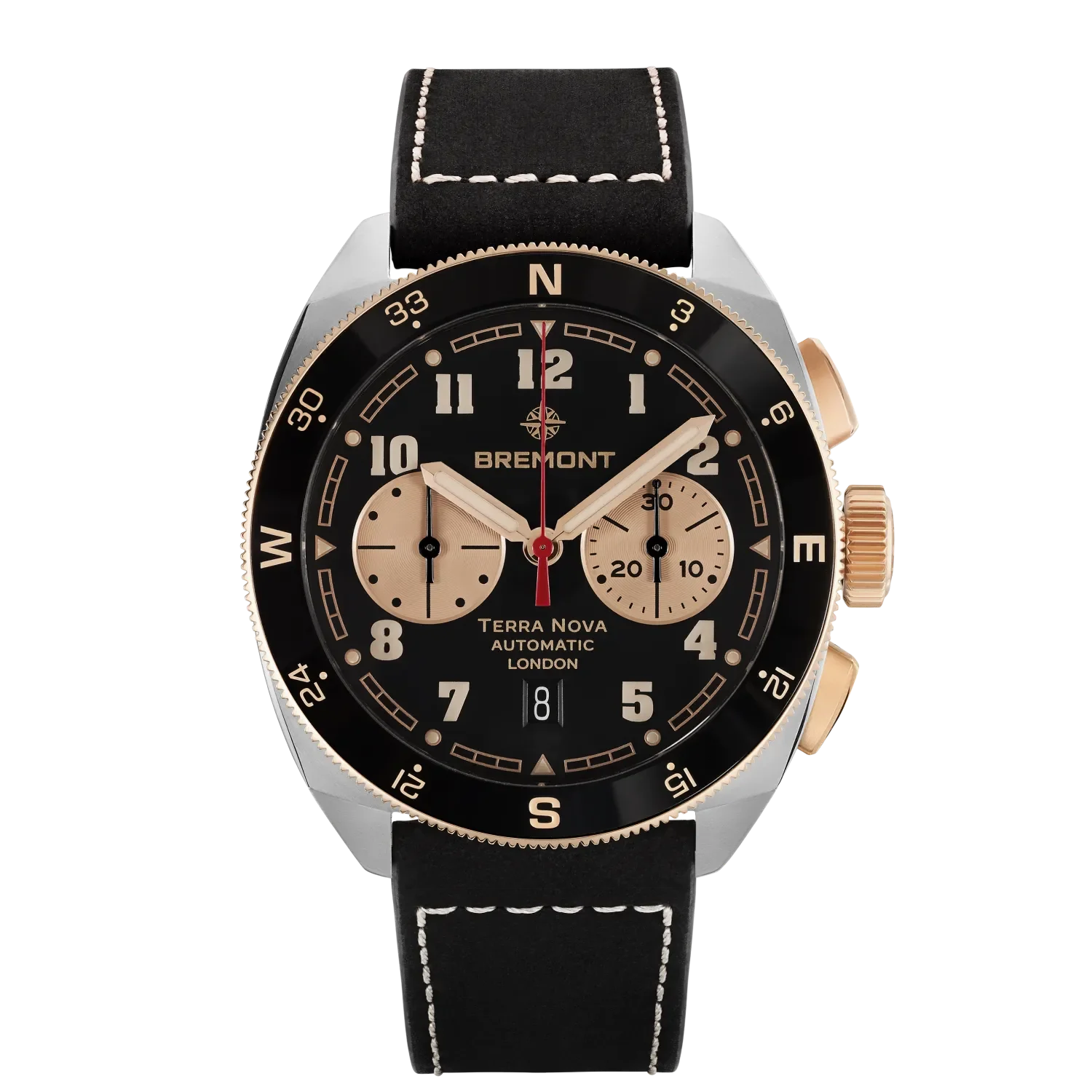 Men's Military Watches for Passport Services-Terra Nova Jimmy Chin Chronograph, Bi-Colour