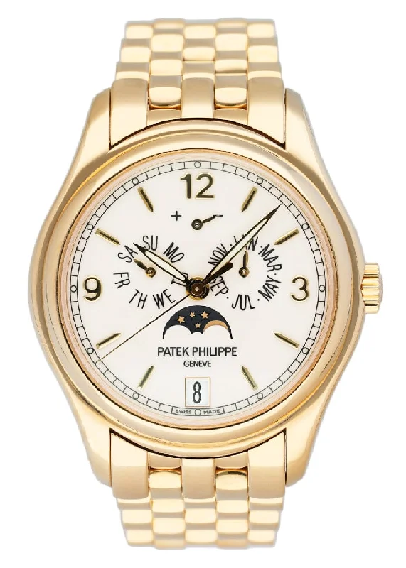 Men's Patek Philippe Watches with Pilot's Watch Design-Patek Philippe Annual Calendar 5146/1J-001 Mens Watch