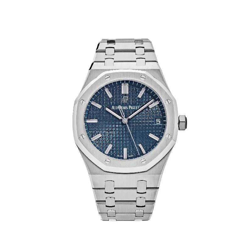 Men's Audemars Piguet New Year's Eve Style Watches-Audemars Piguet Royal Oak 15500ST.OO.1220ST.01 Selfwinding Stainless Steel Blue Dial (2022)