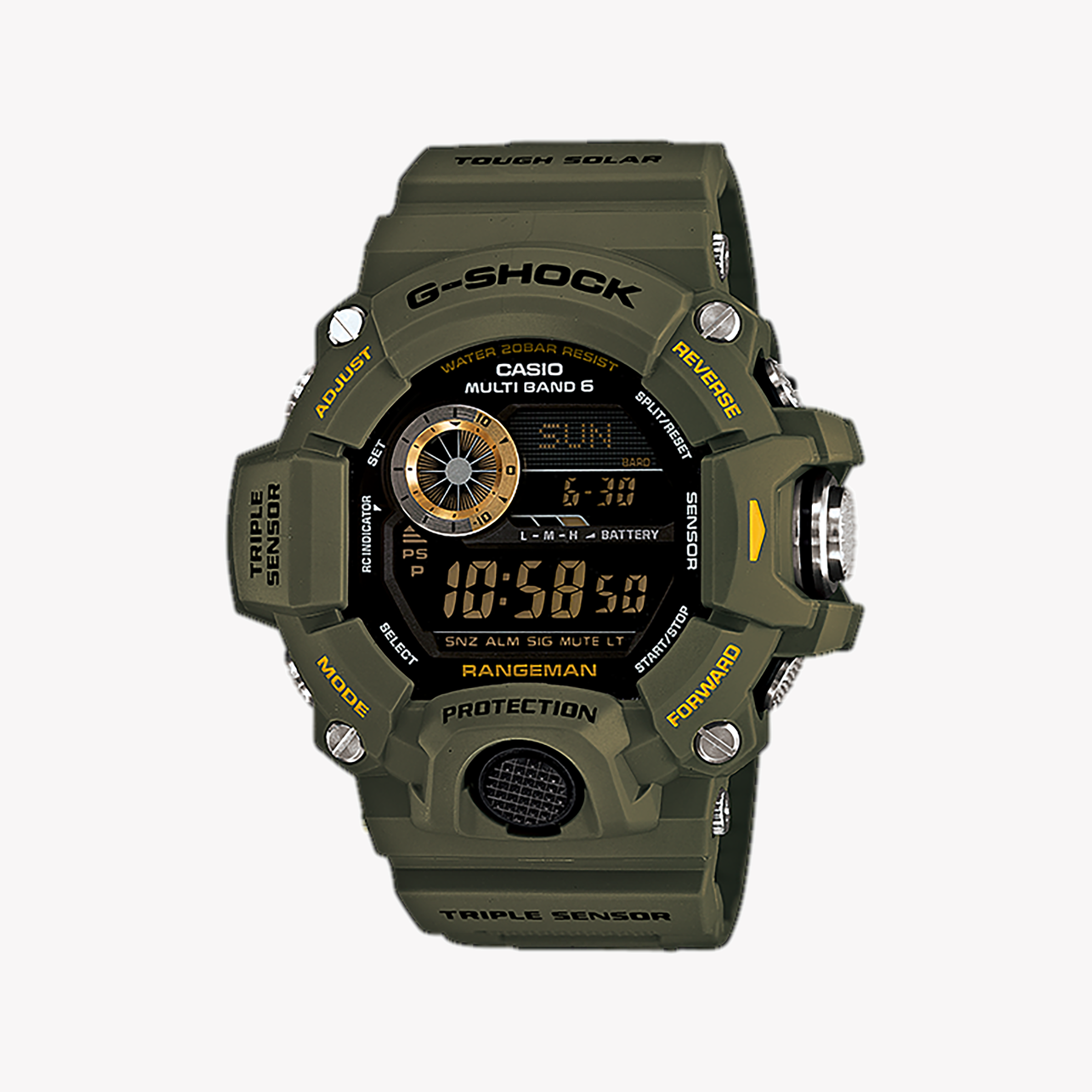 Men's Digital Watches for UV Protection-CASIO G-SHOCK GW-9400-3DR RUGGED ADVENTURE - TOUGH & SPORTY MEN'S WATCH