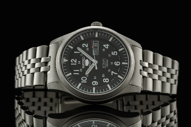 Men's Seiko Christmas Gift Design Watches-Z199 Bracelet (Seiko 5 SNZG1x)
