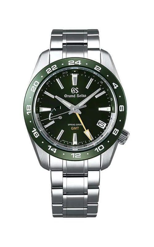 Men's Seiko Formal Event Style Watches-Grand Seiko 9R Spring Drive GMT SBGE257G