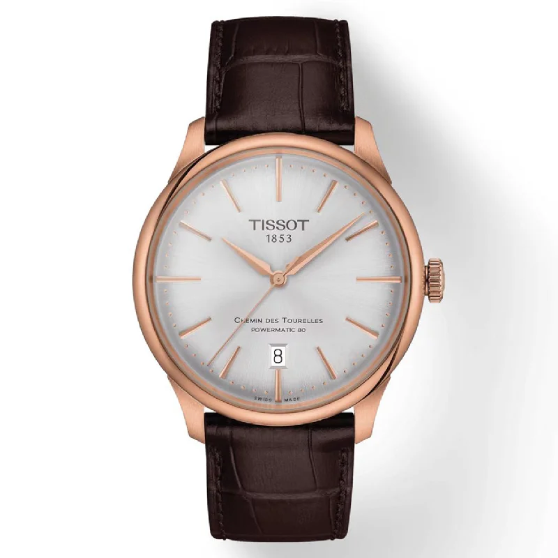 Women's Heritage Watches for Retro Charm-Tissot T-Classic Silver Dial Men 39mm