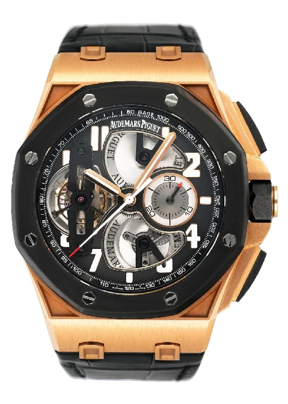 Men's Audemars Piguet Valentine's Day Style Watches-Audemars Piguet Royal Oak Offshore 26288OF Mens Watch Box Papers