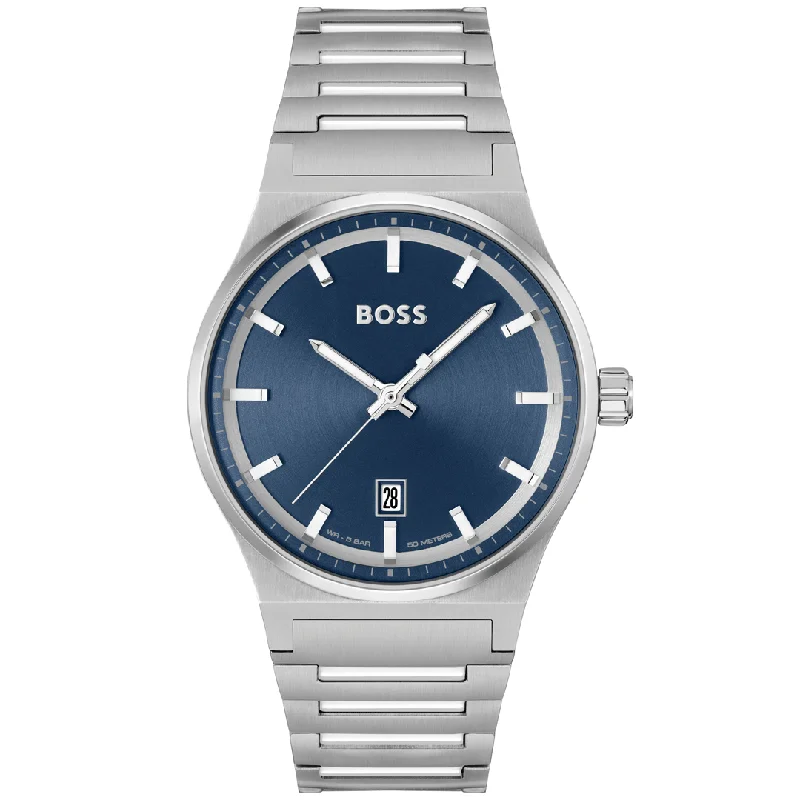 Men's Quartz Watches for Adventure Seekers-BOSS, CANDOR