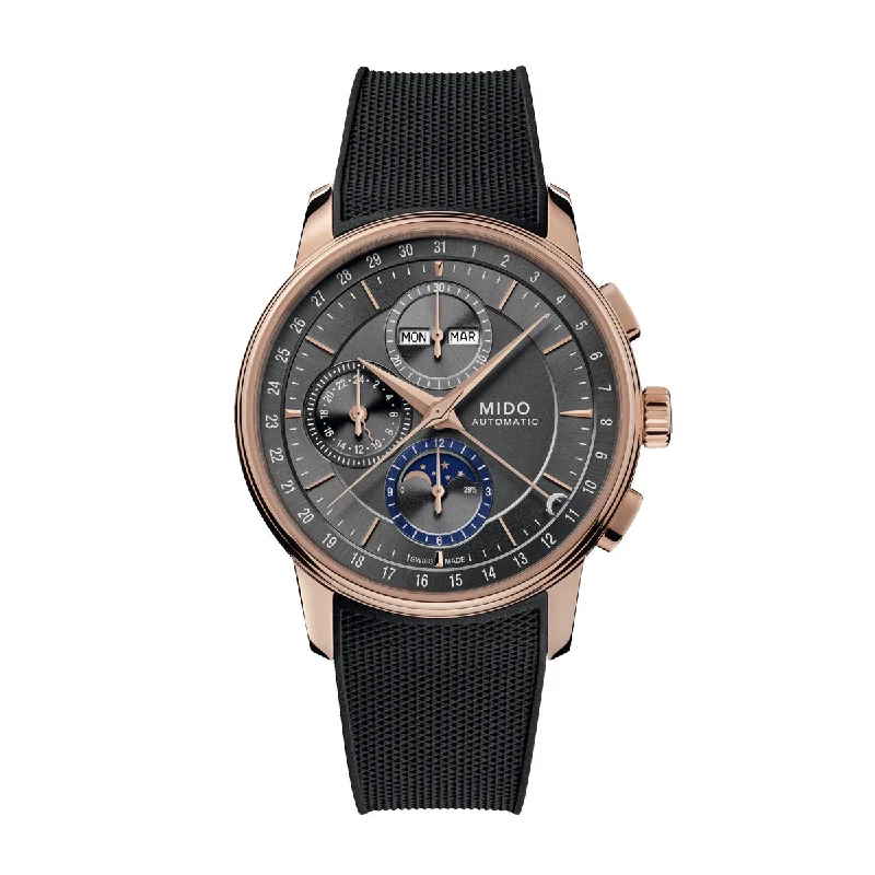 Men's Chronograph Watches with Vintage Inspiration-Baroncelli Chronograph Moonphase M027.625.37.061.00