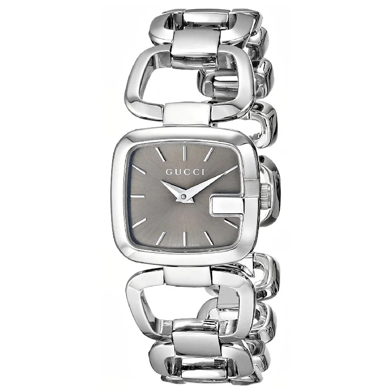 Women's Chronograph Watches with Smart Features-Gucci Women's YA125507 125 Series Stainless Steel Watch