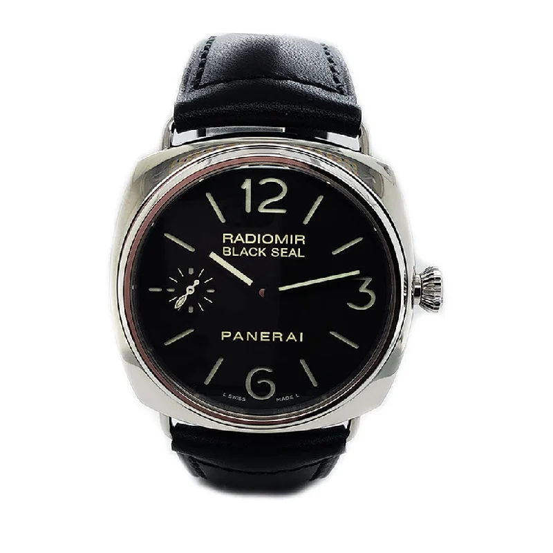 Women's Military Watches for Travelers-Panerai Radiomir Black Seal 45MM PAM00183 - Certified Pre-Owned