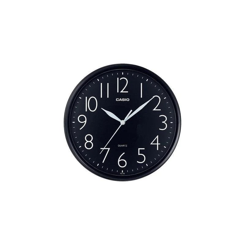Watch Clocks for Timepiece Enthusiasts-CASIO WALL CLOCK - IQ-05-1DF